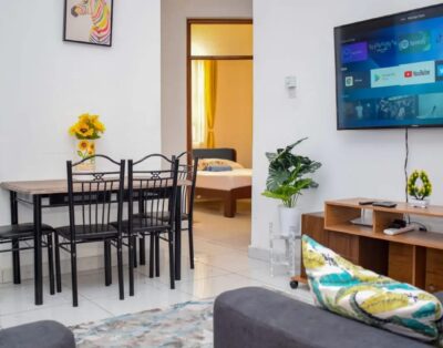 House of Amelia 2BR Apartment Near Beach & Haller Park, Mombasa