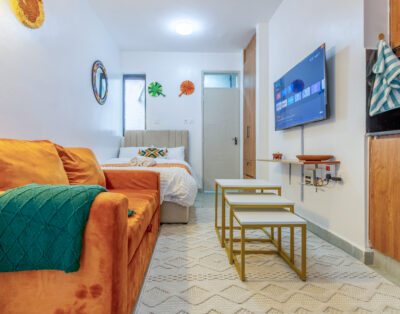 Studio In Roysambu (free cleaning, Wi-Fi, sofa+sofabed)