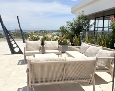 Luxury 2BR Seaview Apartment in Nyali with Infinity Pool & Ocean Views