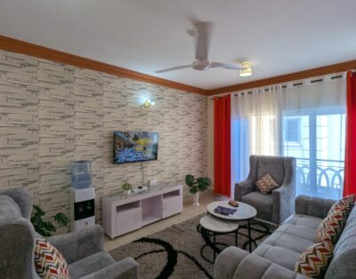 Serene 3BR Escape | 5 Beds + Pool in Mtwapa