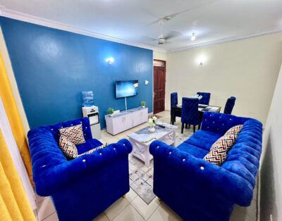 Stylish 3 Bedroom Retreat In Mtwapa | 5 Beds • Pool • Fast WiFi