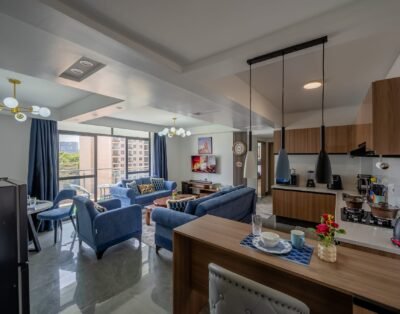 Slana Living – Executive 2BR Apartment with Gym, Riverside