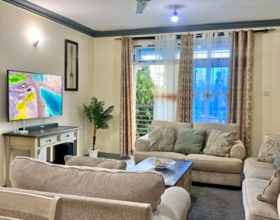 Inch Space Living 3BR Apartment with Pool In Nyali