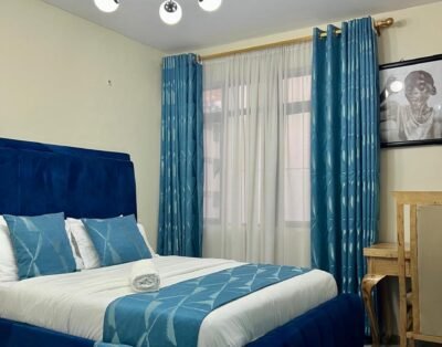 Stylish Studio Apartment + Fast WiFi + Gym In Kilimani